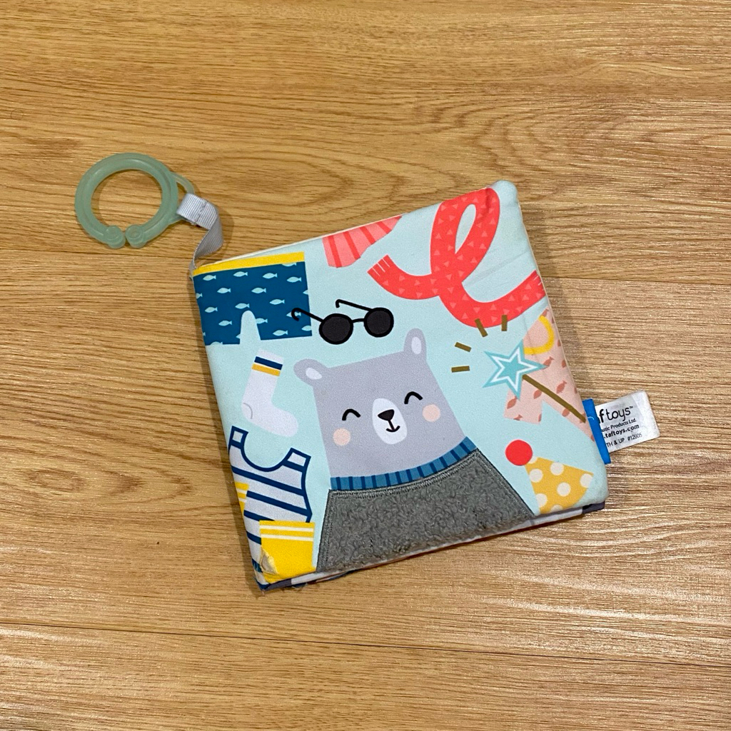 PRELOVED TafToys SoftBook | Mainan Edukasi Taf Toys Toy TafToy Buku Soft Book Cloth Kain Anak Bayi B