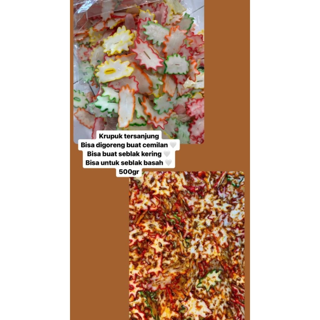 

[500gr] KERUPUK SEBLAK MENTAH / KERUPUK BIBIR TERSANJUNG