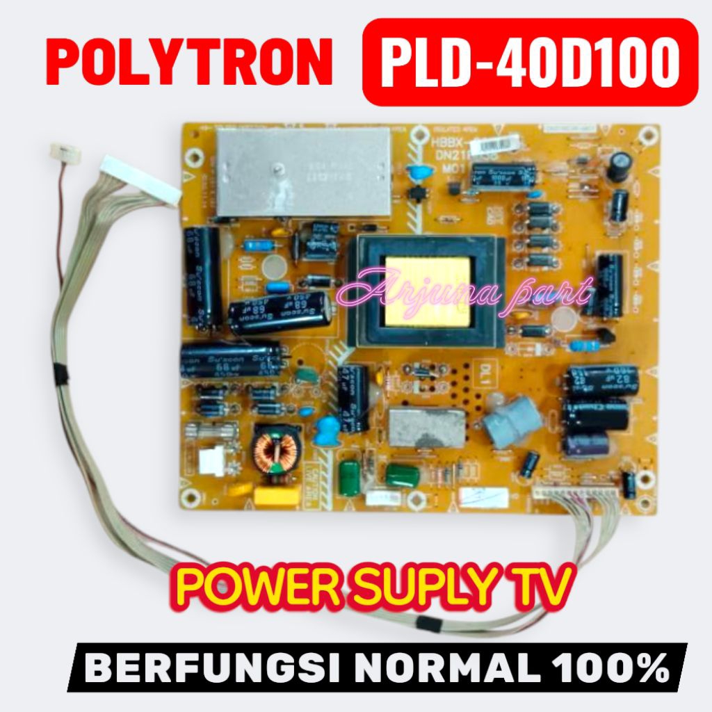PSU TV POLYTRON PLD40D100 / POWER SUPLY TV POLYTRON PLD 40D100 / PLD40D100 / 40D100