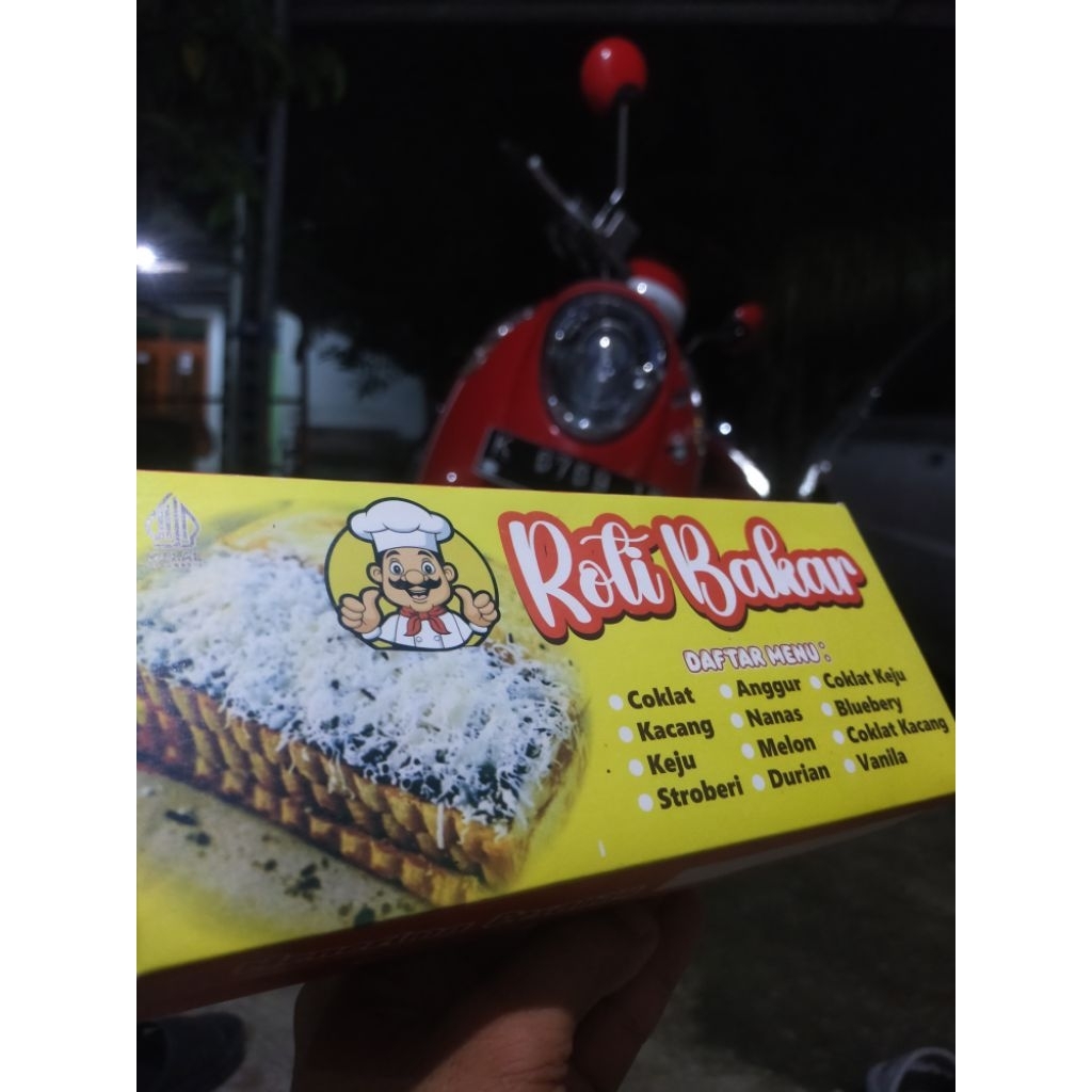 

@50pcs Kemasan Roti Bakar/Box Roti Bakar/Kertas Roti Bakar