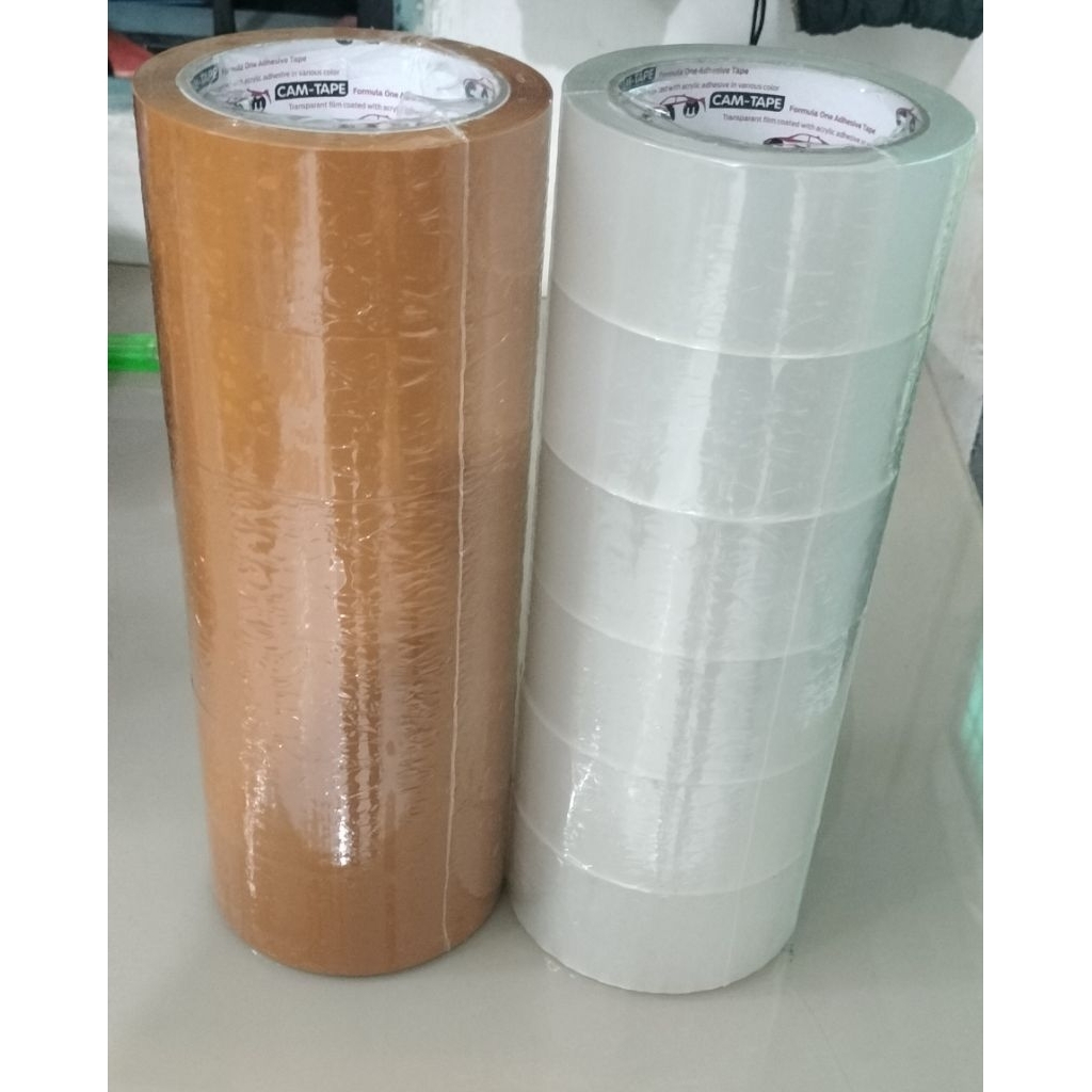 

Lakban Bening dan Coklat 45x100 yard 1 roll 6pcs