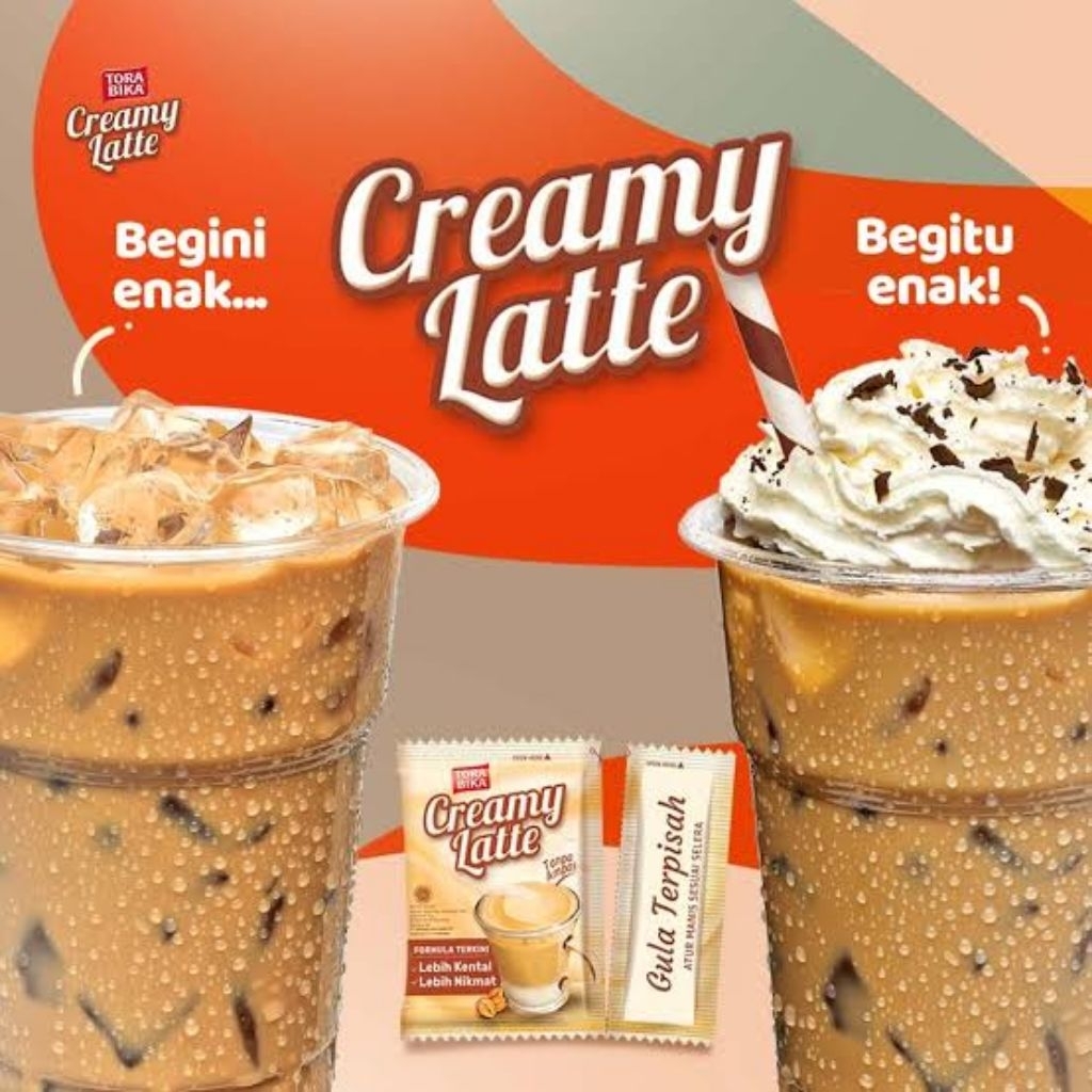 

Torabika Creamy Latte Renceng 10 Sachet Kopi Bubuk dengan rasa tersendiri dengan harga PROMO SEPCIAL + FREE BUBBLE WARP