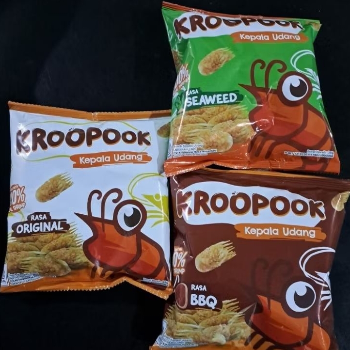 

kroopook kerupuk kepala udang