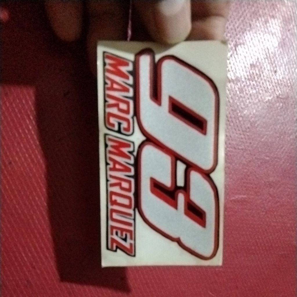 Stiker cutting 93 Marquez.