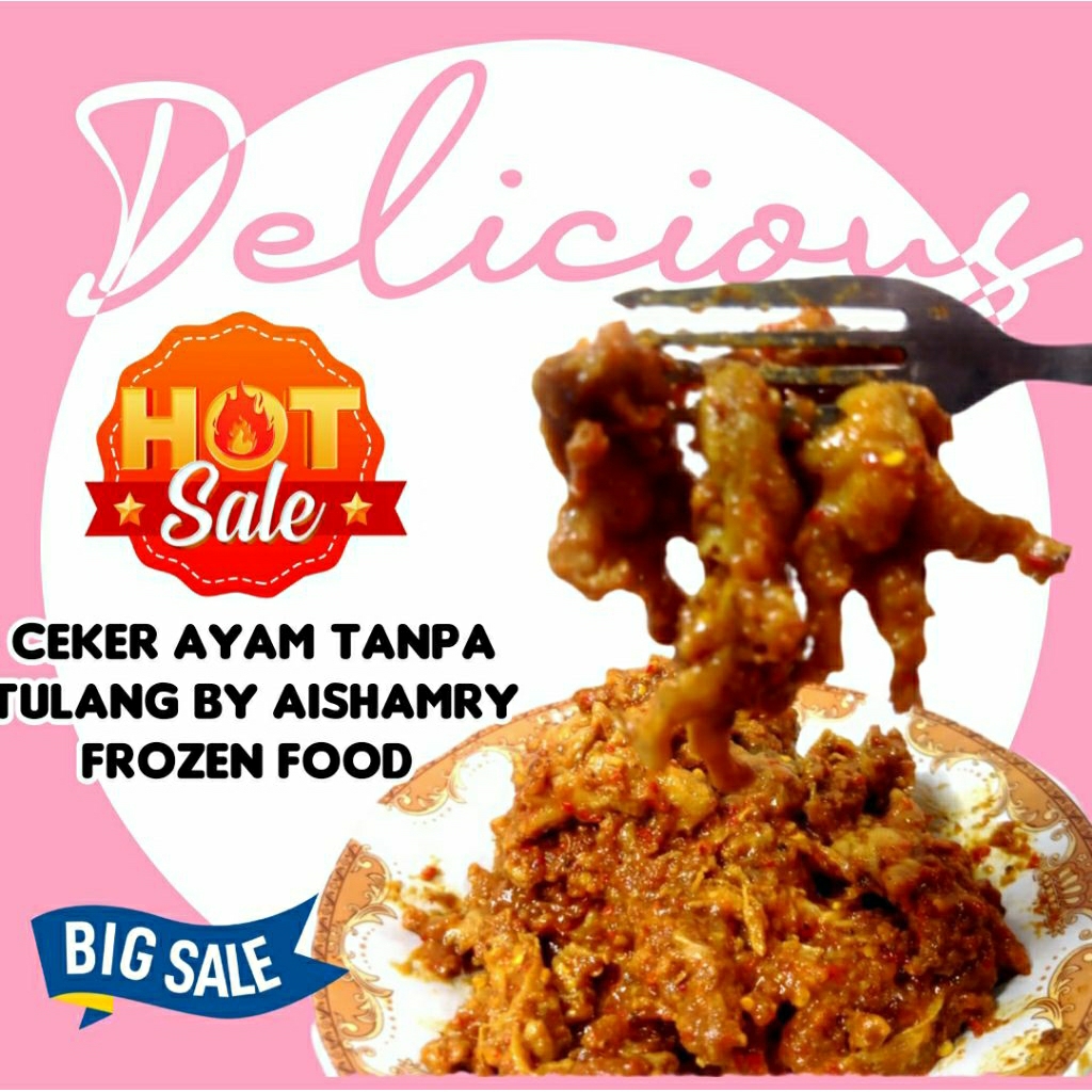 

ceker ayam tanpa tulang pedas by aishamry frozen food