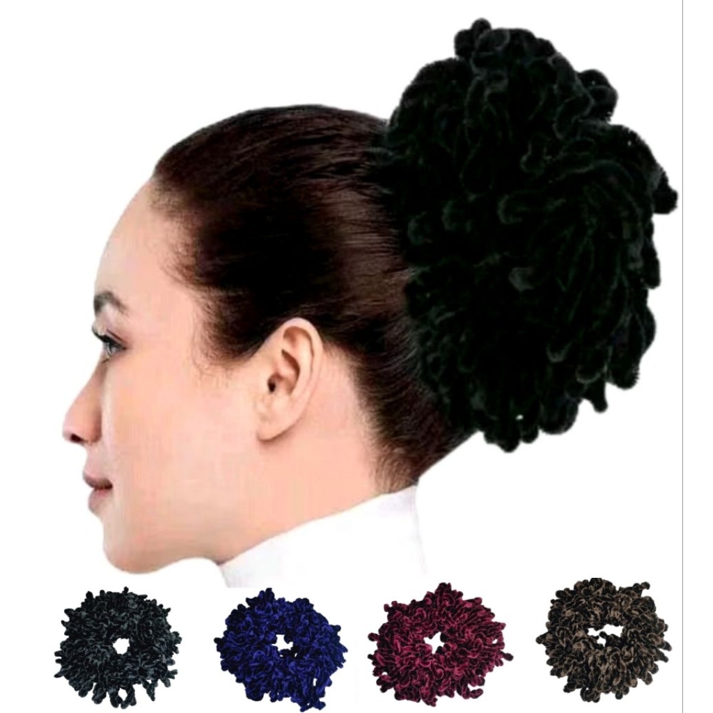 KUNCIR UBUR-UBUR JUMBO / KUNCIR CENDOL 50 - 150 JURAI /IKAT RAMBUT WANITA