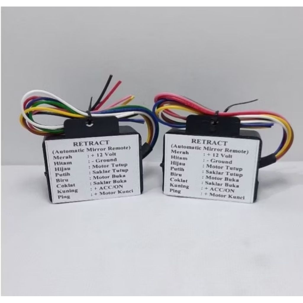 Modul Auto Retract Spion Universal/ SpionMobil Penutup Lipat Spion Otomatis Universal/ Modul