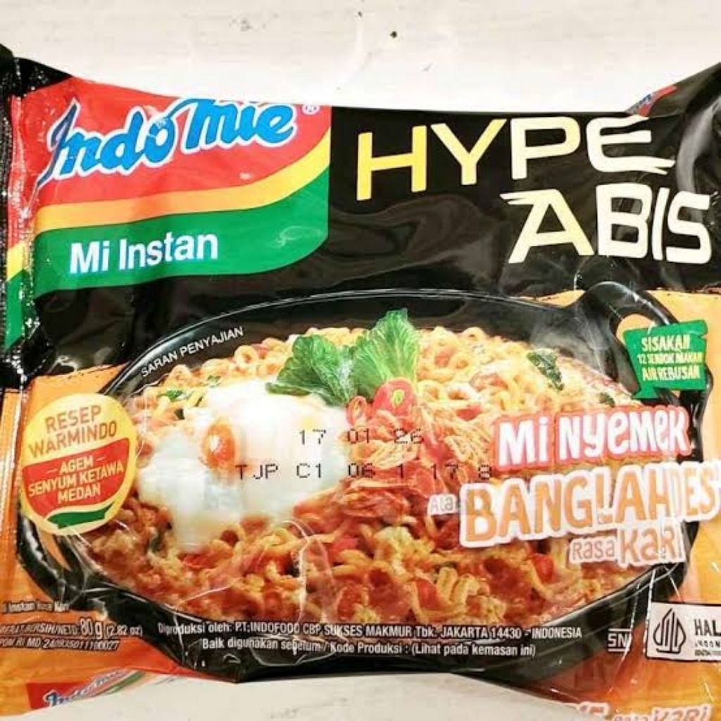

Mie Instan Indomie nyemek Bangladesh