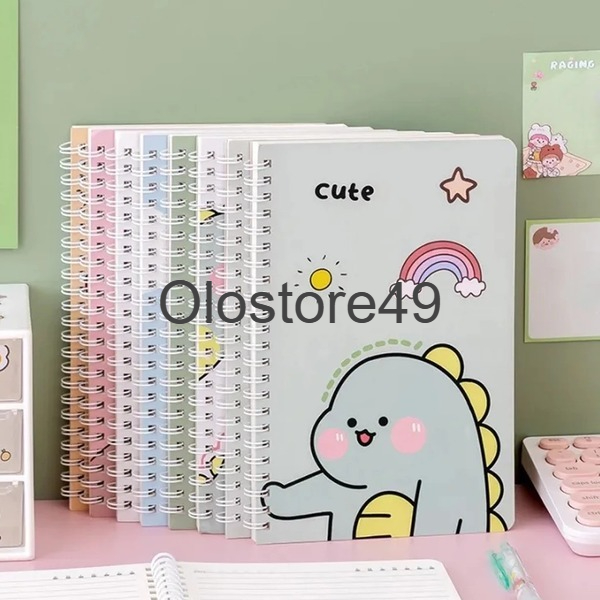 

OLO49 Notebook Ring Motif Random A5 / Buku Tulis Sekolah Isi 60 Lembar / Buku Catatan S5908