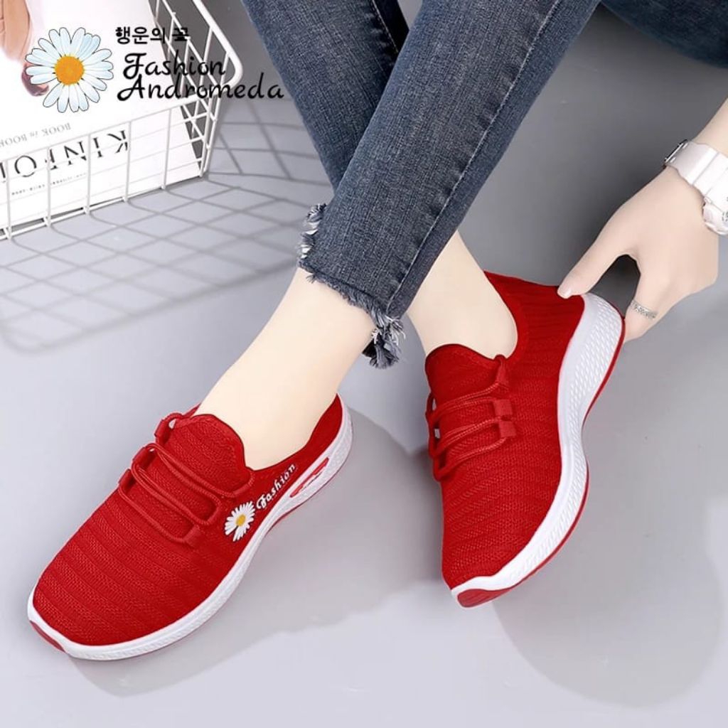 Sepatu Wanita Sneakers Perempuan Fitnes Keren Sneaker Spatu Sekolah Korean Style Keluarn 2025 Shoes 
