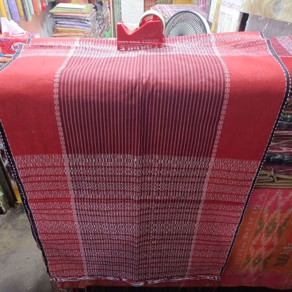 Ulos Ragihotang +Ulos Tulang  Benang Silver Mewah
