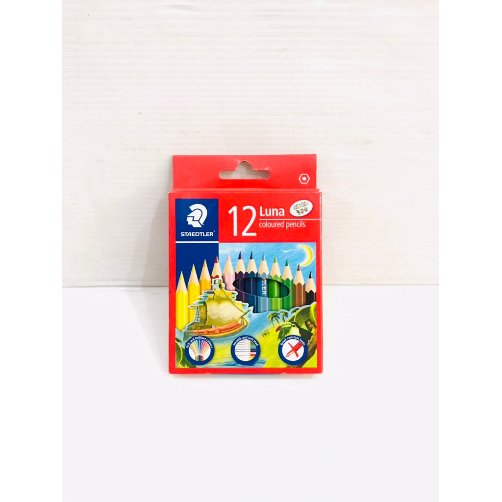 

Pensil Warna Staedtler Luna 12 Warna Pendek
