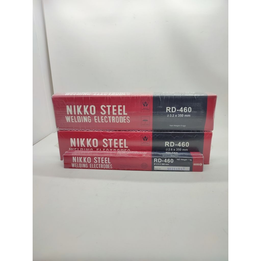 KAWAT LAS NIKKO RD460 2.0MM 2.6MM 3.2MM (1KG) - ELEKTRODA LAS LISTRIK NIKKO RD460