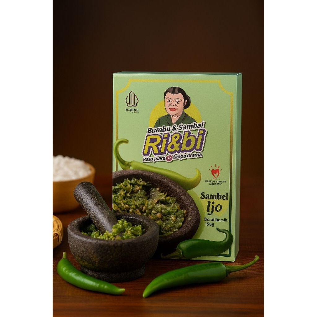 

Ri&Bi - SAMBAL IJO/SAMBEL IJO PEDAS (BEST SELLER)