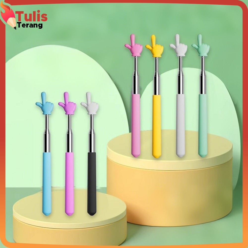 

Penunjuk Papan Tulis Tongkat Pointer Untuk Mengajar Alat Stationery / Tongkat Tunjuk Praktis Extendable Pointer Teleskopik Tulis Terang A123