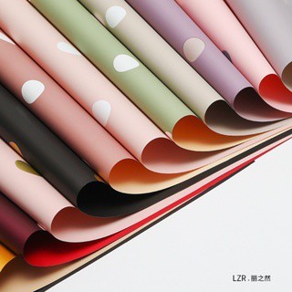 

AESTHETICFLORIST - [20 LEMBAR] FLOWER WRAPPING POLKADOT CELLOPHANE KERTAS BUKET PEMBUNGKUS BUNGA WATERPROOF