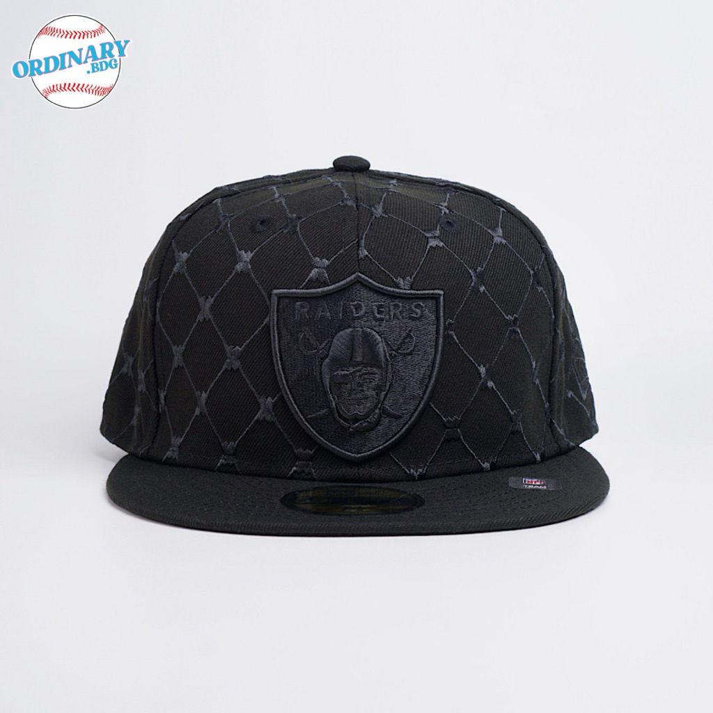 Topi New Era Original Las Vegas Raiders Statement Tonal Print