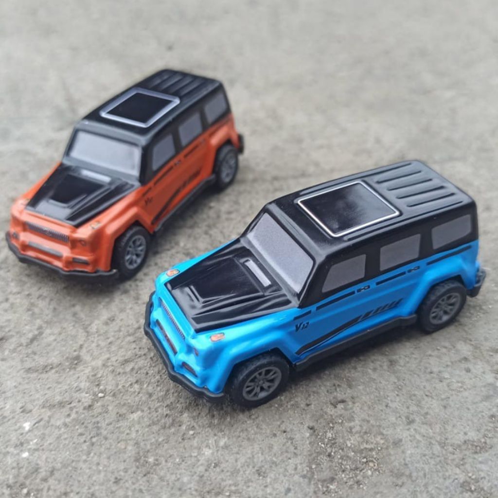 Mainan Mobil Besi  Pullbak miniatur Robicorn