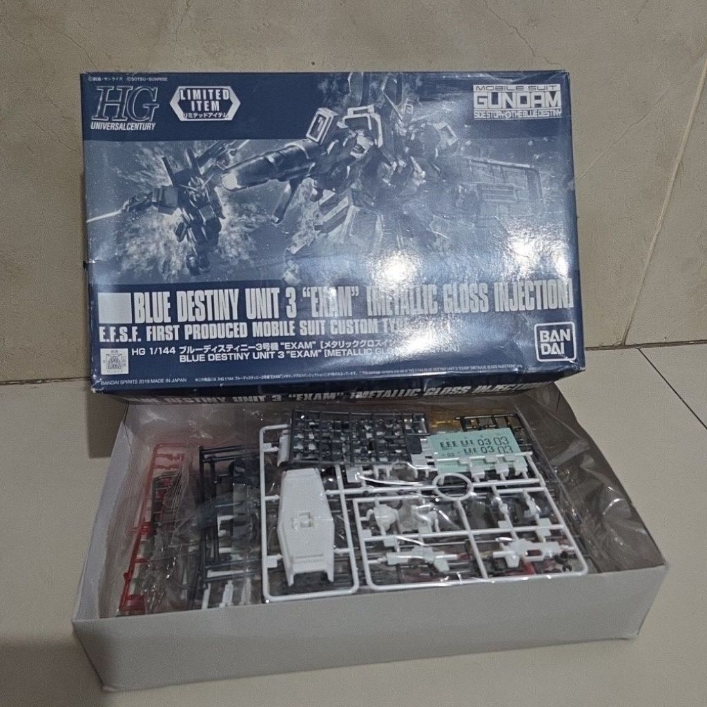 HG Pbandai Blue Destiny 3