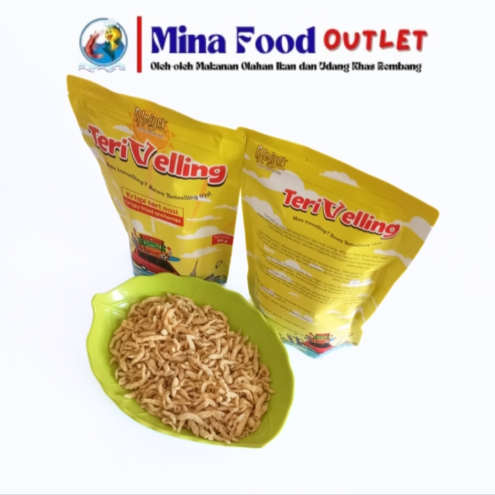 

KERIYES TERI VELLING/ KRISPI TERI NASI 90 GRAM