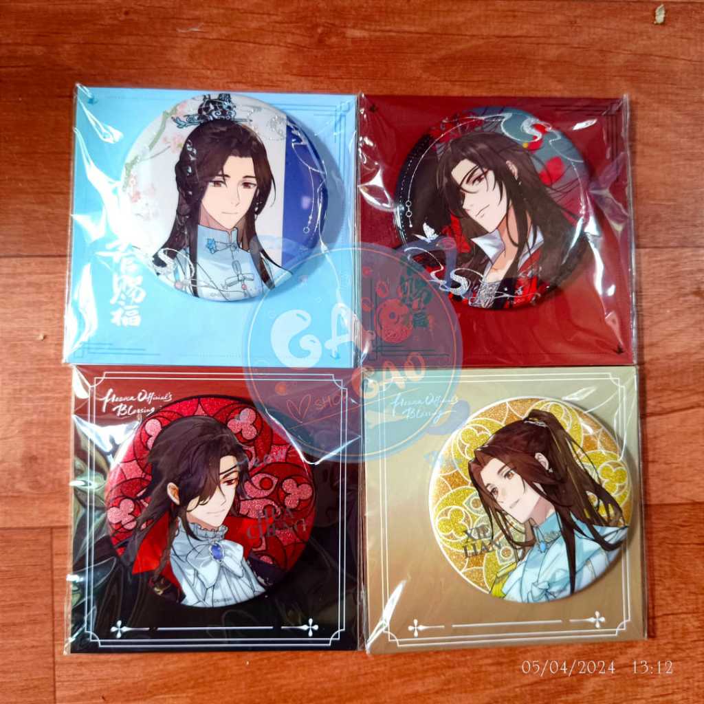 READY STOCK BL DANMEI TGCF DIMENSION WAVE Part 1 Badge