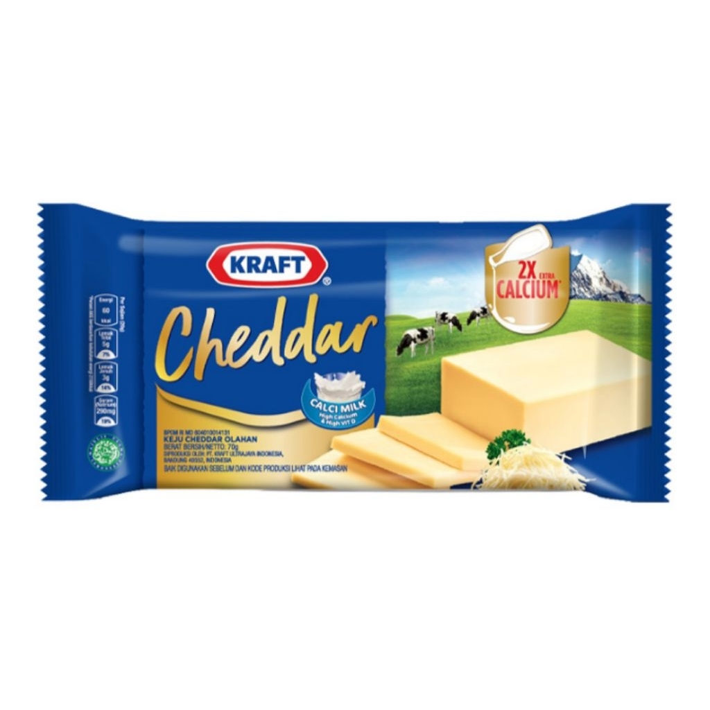 

Kraft Keju Cheddar 70 g