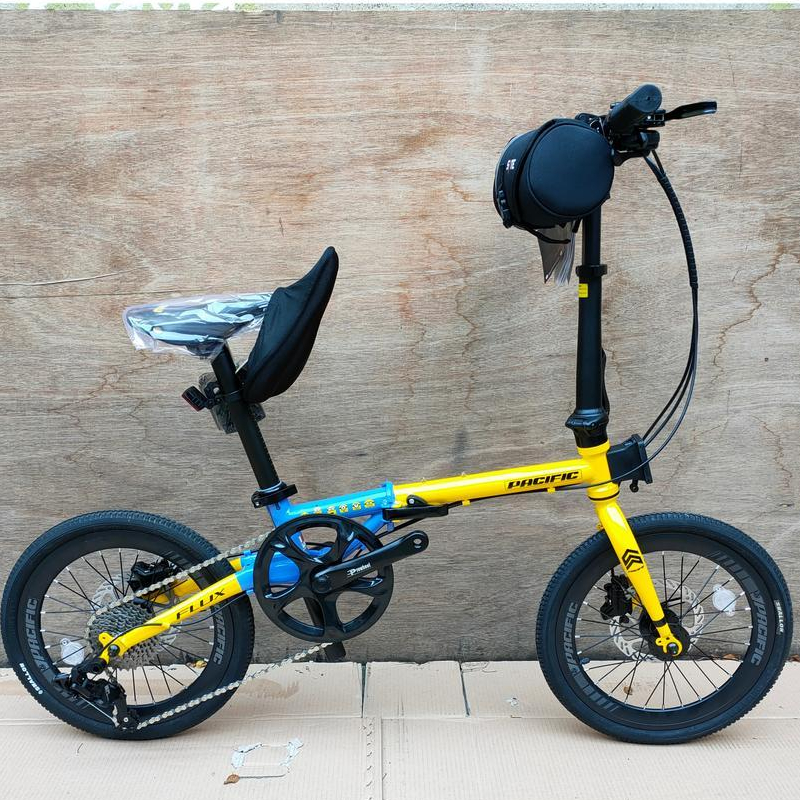 BONUS BELL SEPEDA LIPAT PACIFIC FLUX 3.0 16 INCH LIPAT 16 INCH PACIFIC FLUX 5.0