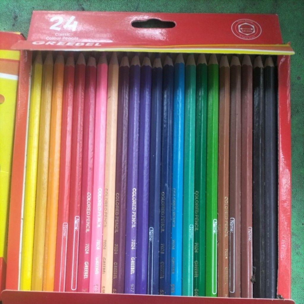 

pensil warna Greebel isi 24