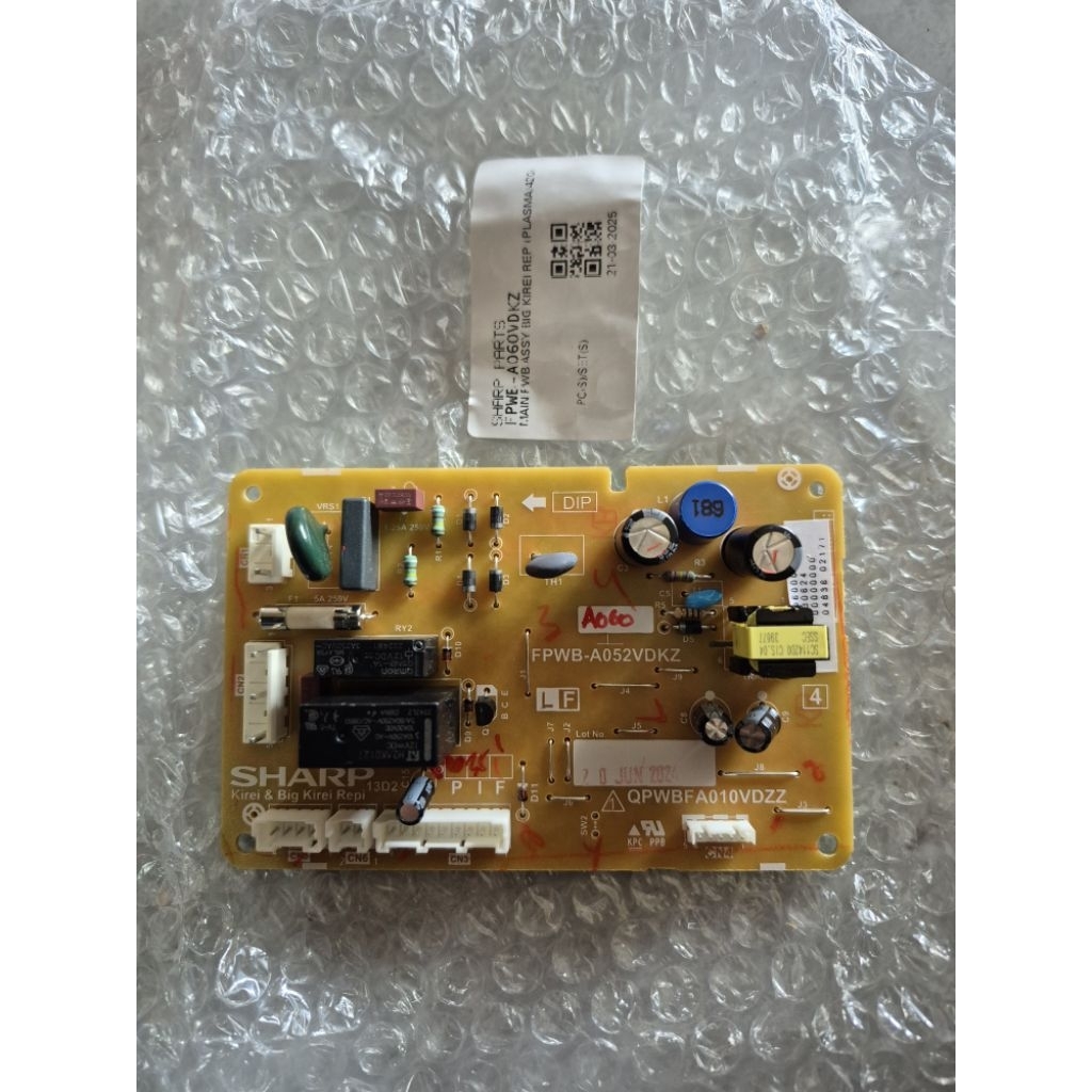 Modul pcb kulkas sharp Big kirei SJ-420/SJ450 code A060VDKZ Original