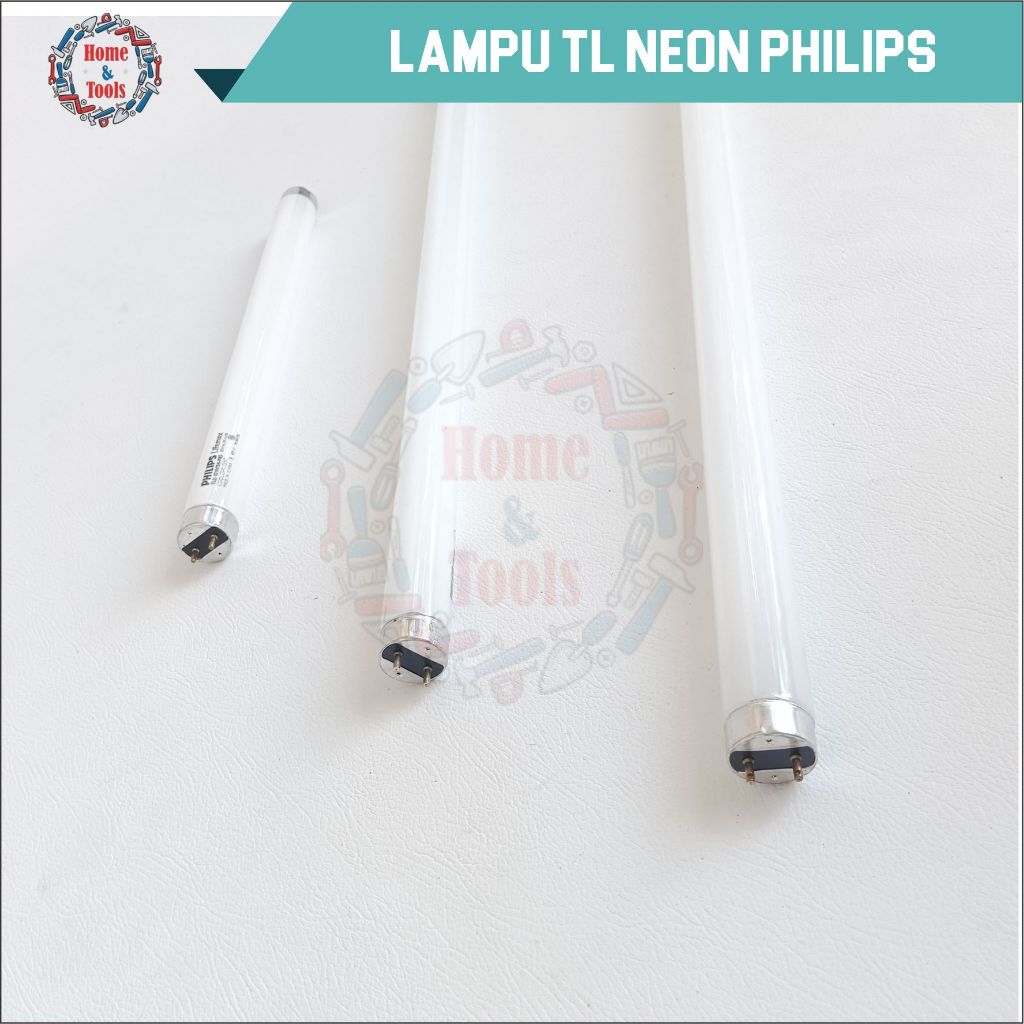 Lampu TL/Neon Philips/Lampu Neon Tabung Philips/TL Philips Putih Terang/Neon Tabung Panjang Philips/