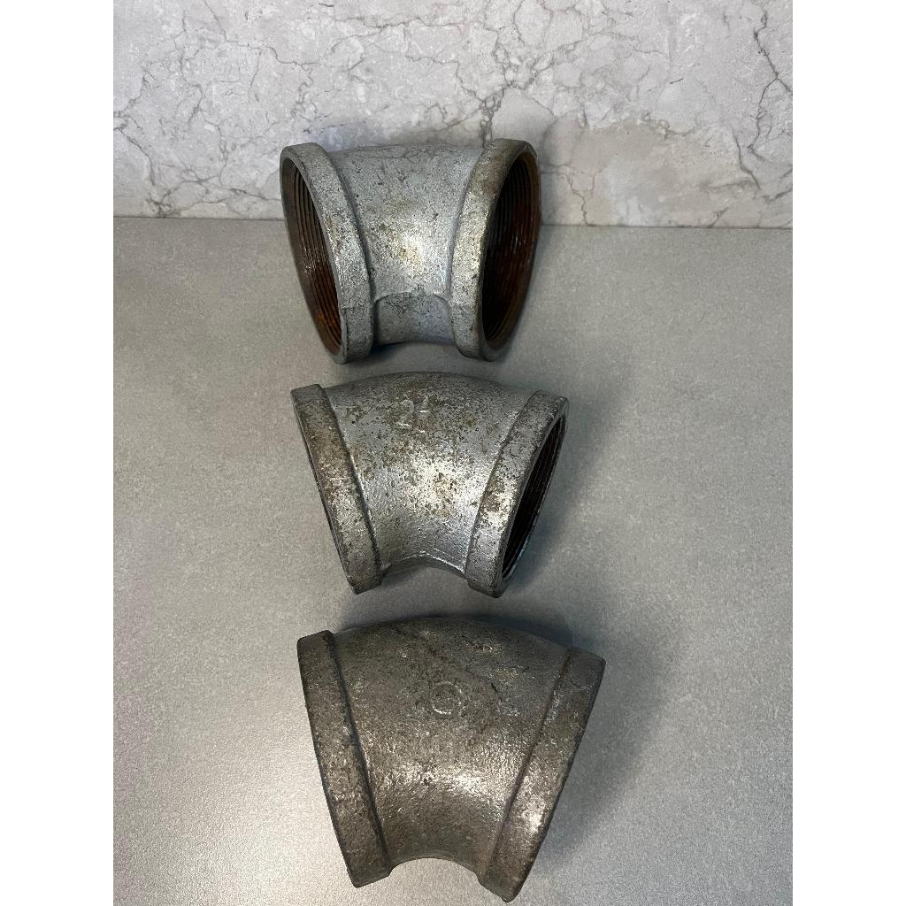 ELBOW 45 DERAJAT / UKURAN (3)/(2.1/2)/(2) / Elbow Fitting Pipa 45 Derajat - Kuat, Presisi, dan Tahan