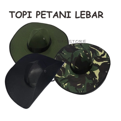 topi petani lebar topi meksiko