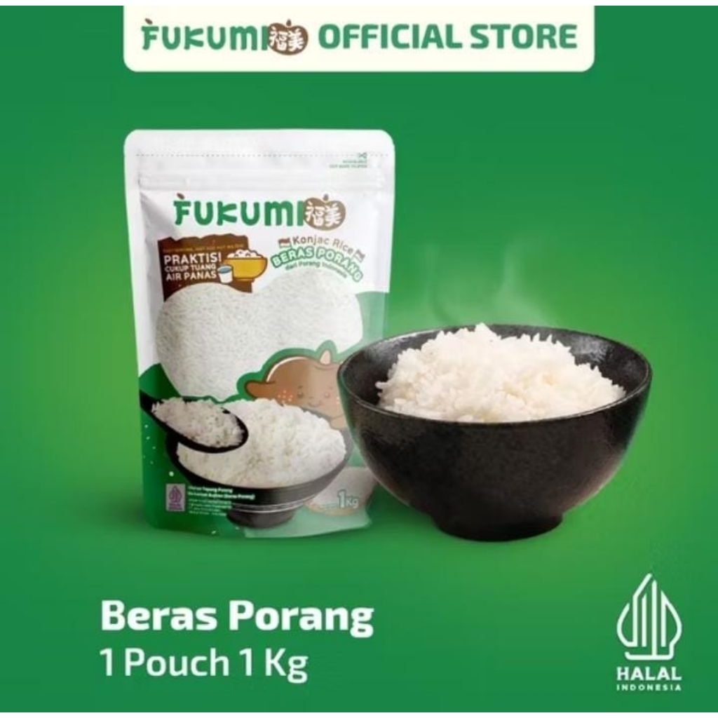 

FUKUMI KONJAC RICE PORANG 1kg