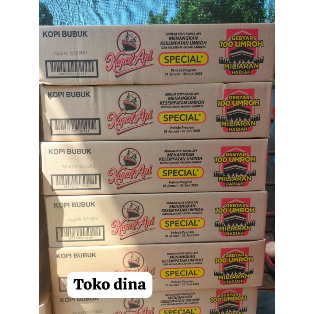 

KOPI KAPAL API MINI KARTON ISI 10X20 RTG