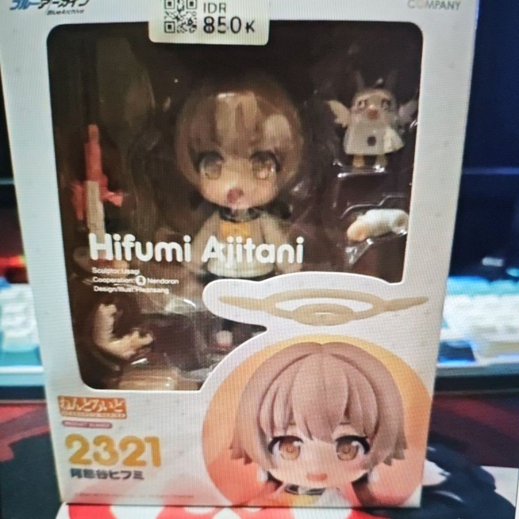 Nendoroid Ajitani Hifumi Blue Archive Original Good Smile Fullset mulus