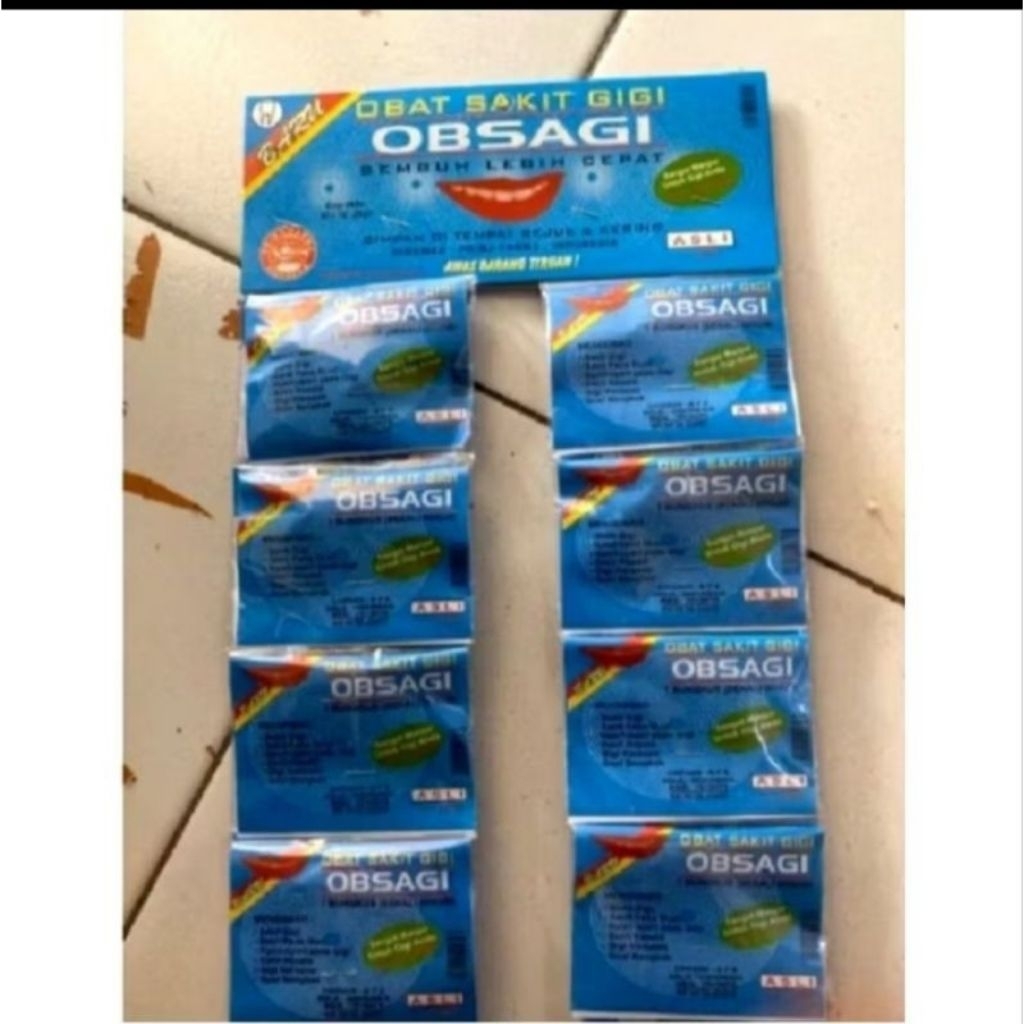 

Obsagi original isi 4 macam (20 sachet)