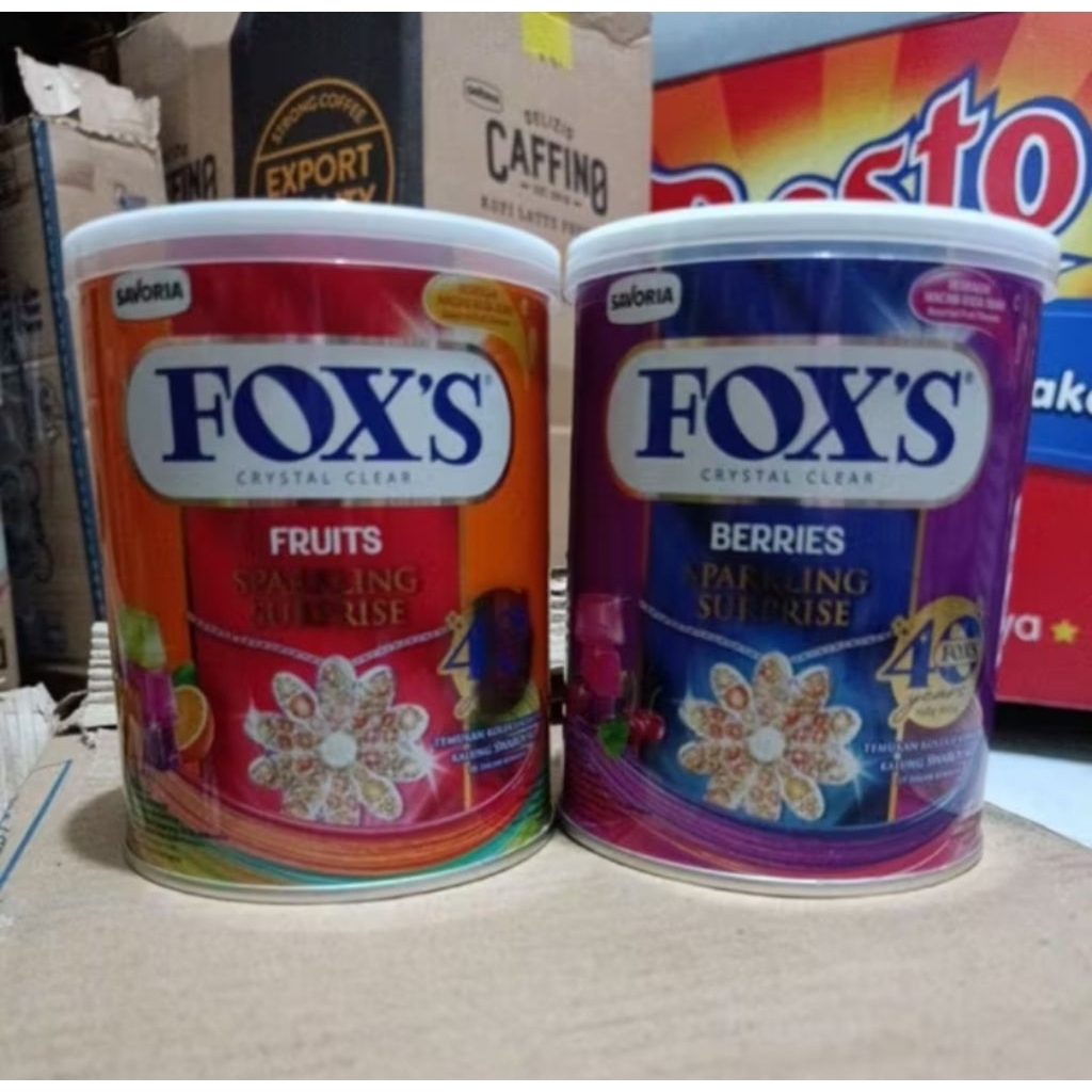 

FOX'S CRYSTAL CLEAR (GRATIS PIRING)