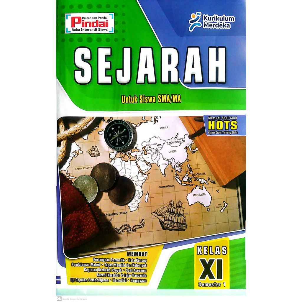 Buku LKS Sejarah Kelas 11 SMA/MA/SMK/MAK Kurikulum Merdeka Semester 1