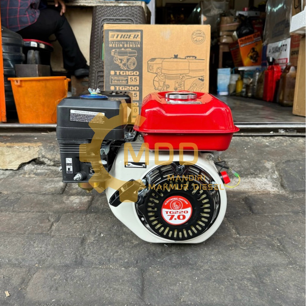 TG220 TIGER 7 HP MESIN PENGGERAK BENSIN ENGINE TIGER TG 220