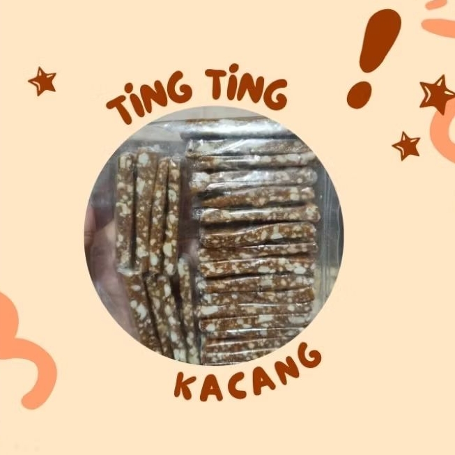 

Ting Ting Kacang/Wijen 250gr