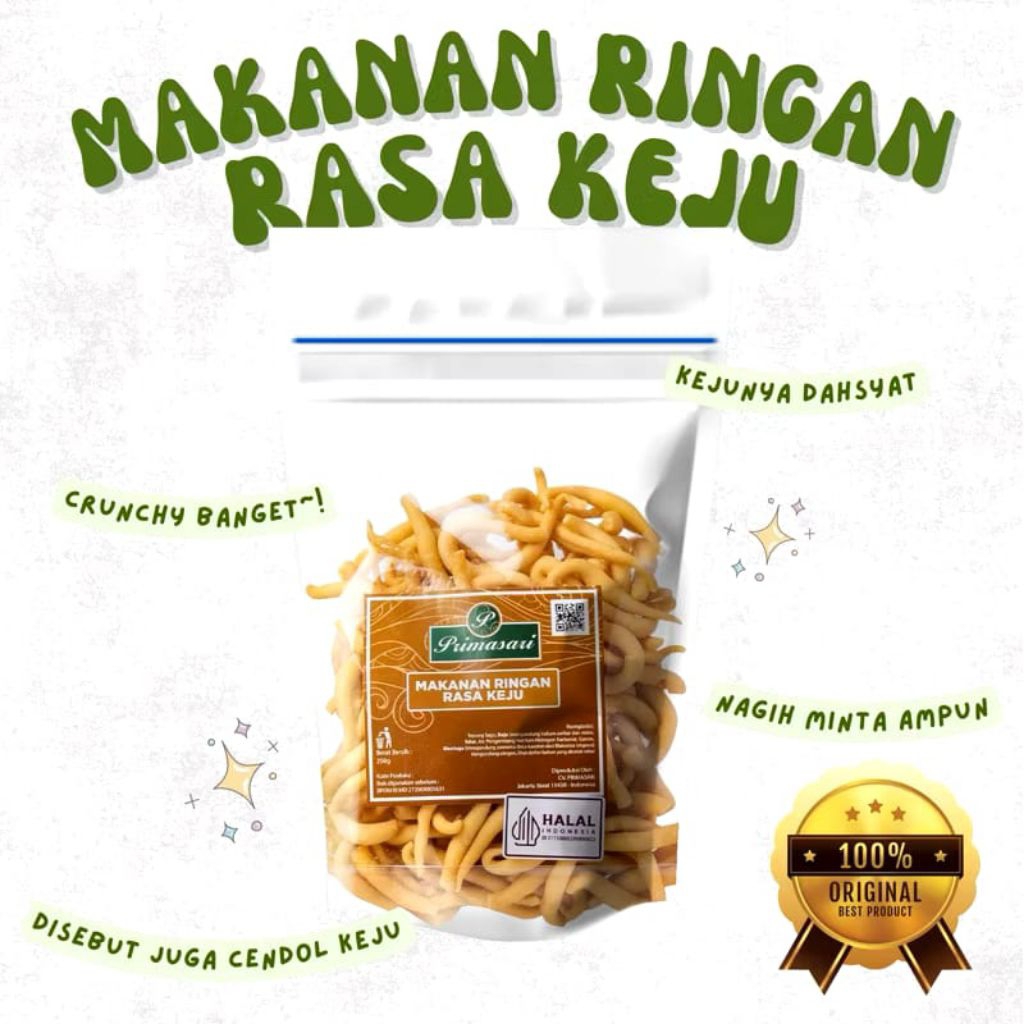 

cendol keju / stik keju primasari 250gr