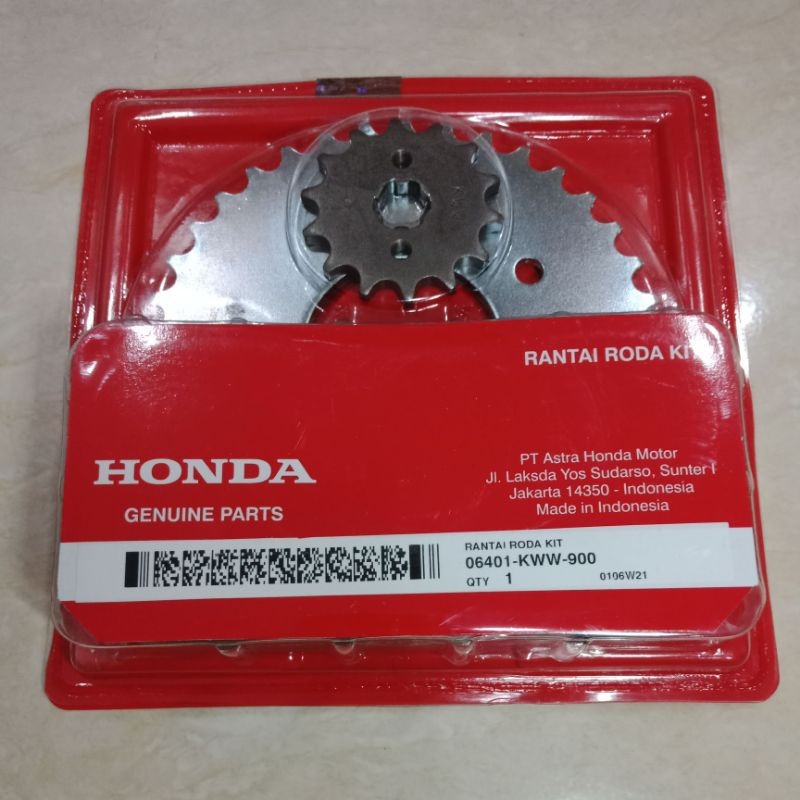 Gear Set Honda Blade New 125 FI Honda Revo 110 New FI KWW