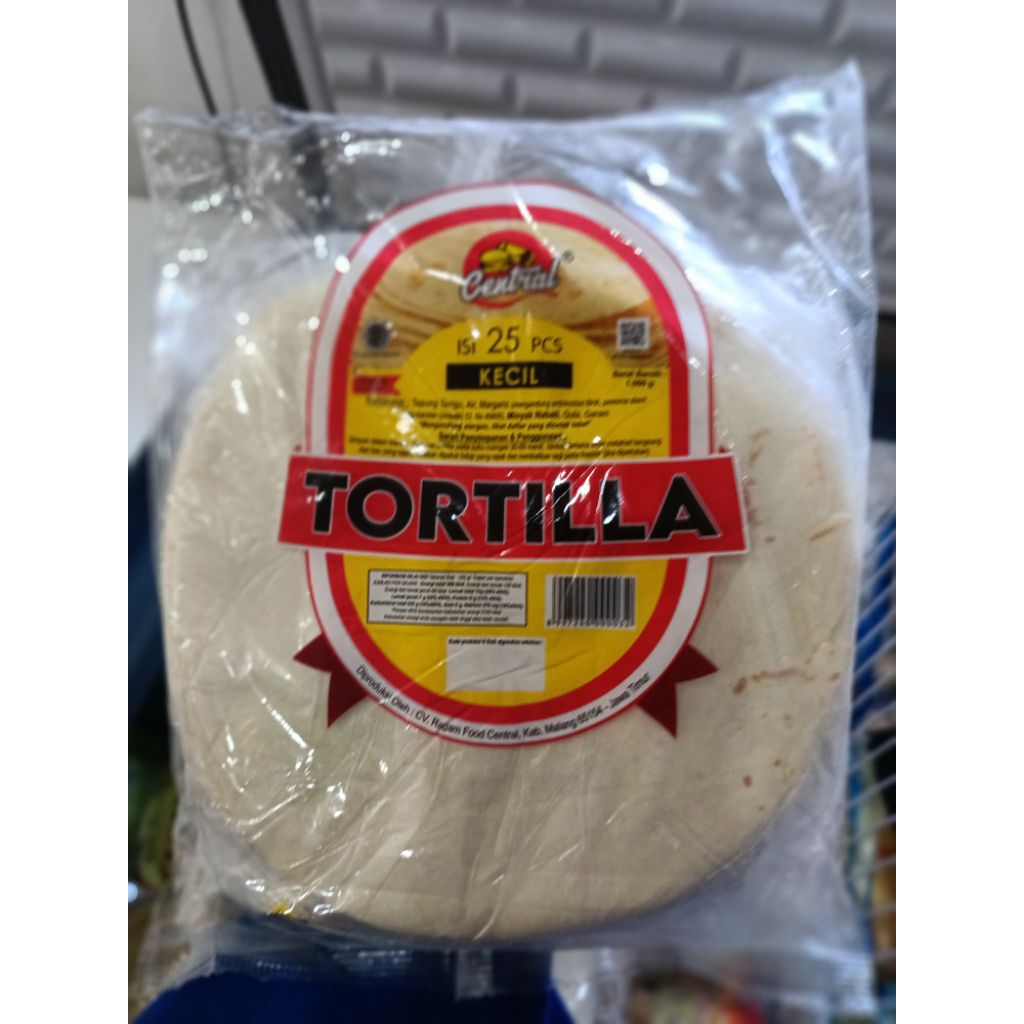 

tortila central ukuran kecil isi 25