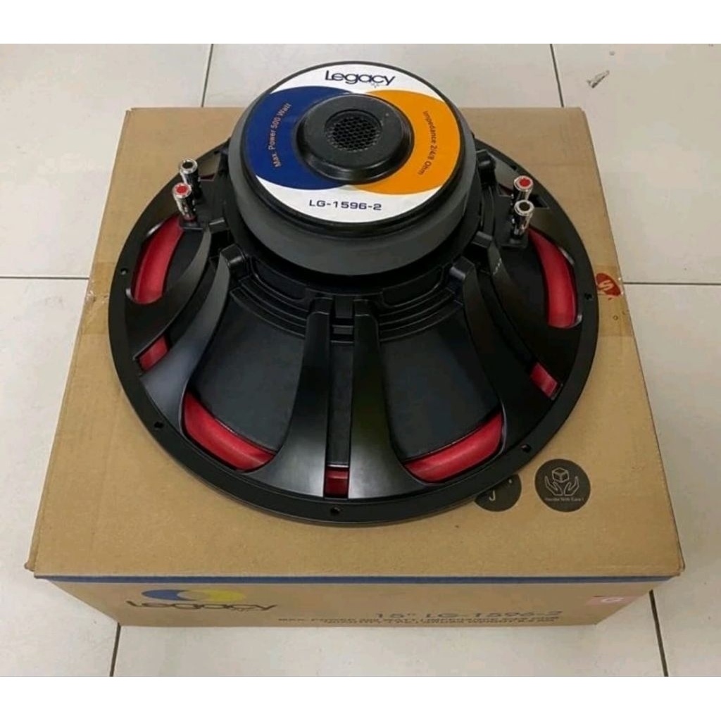 Deskripsi Speaker Legacy 15" LG 1596-2 original 500 Watt original 15 inch Subwoofer