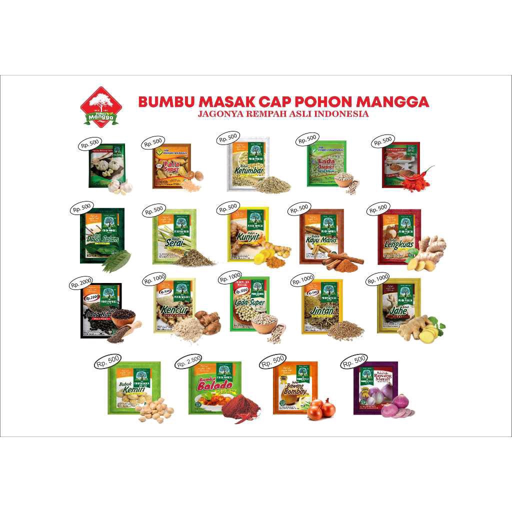 

(BISA COD) CAP POHON BUMBU BUBUK UNTUK MASAK