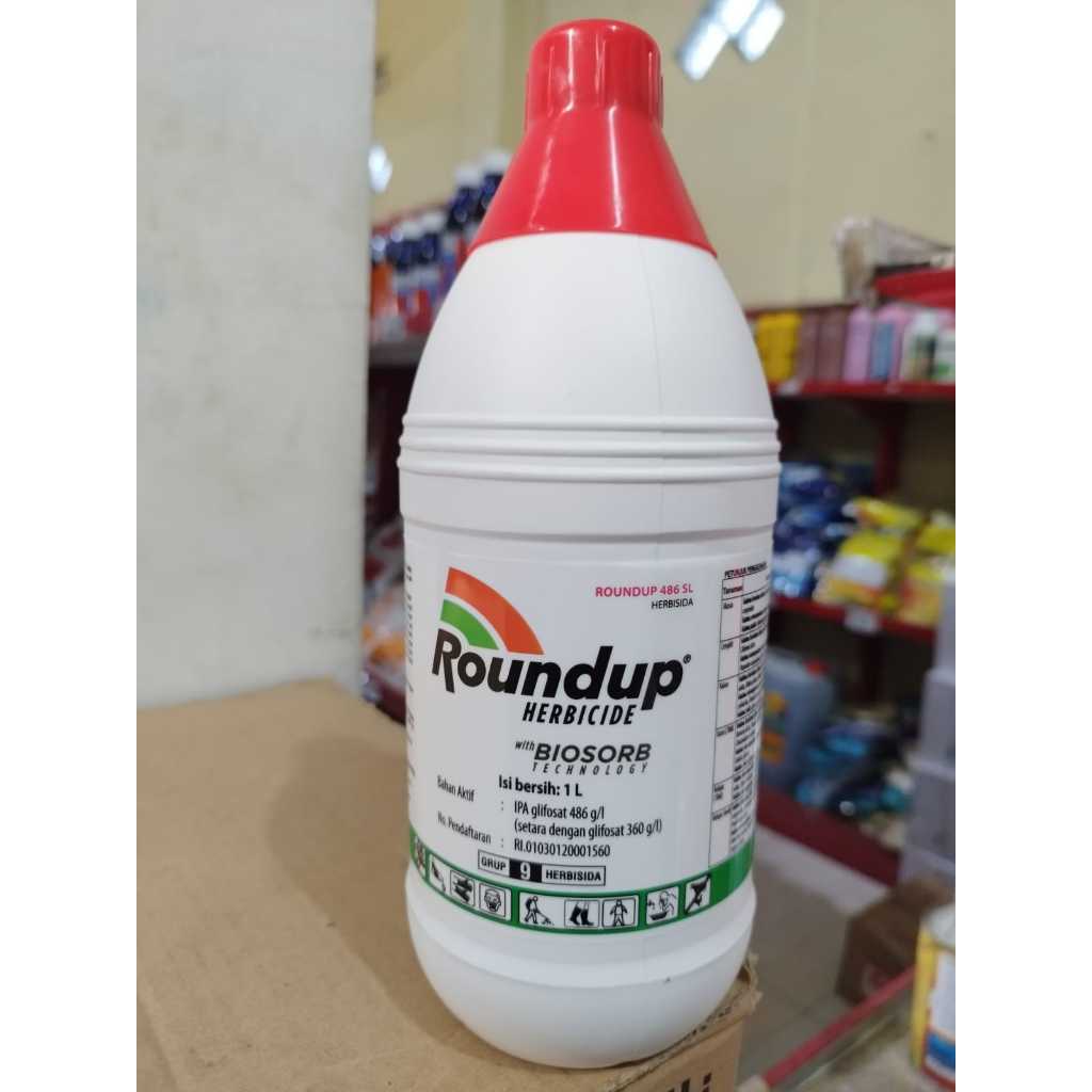 

ROUNDUP HERBICIDE 486 SL 1Liter herbisida