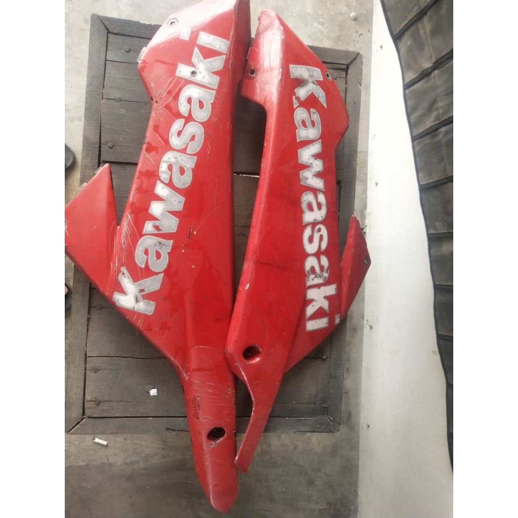 fairing bawah ninja 250 fi old original copotan bekas