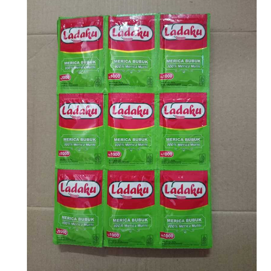 

Ladaku Merica Bubuk Renceng isi 12 Sachet