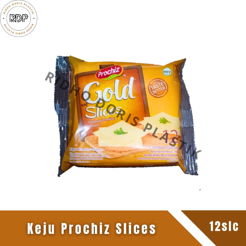 

Keju Slices Prochiz Gold isi 12