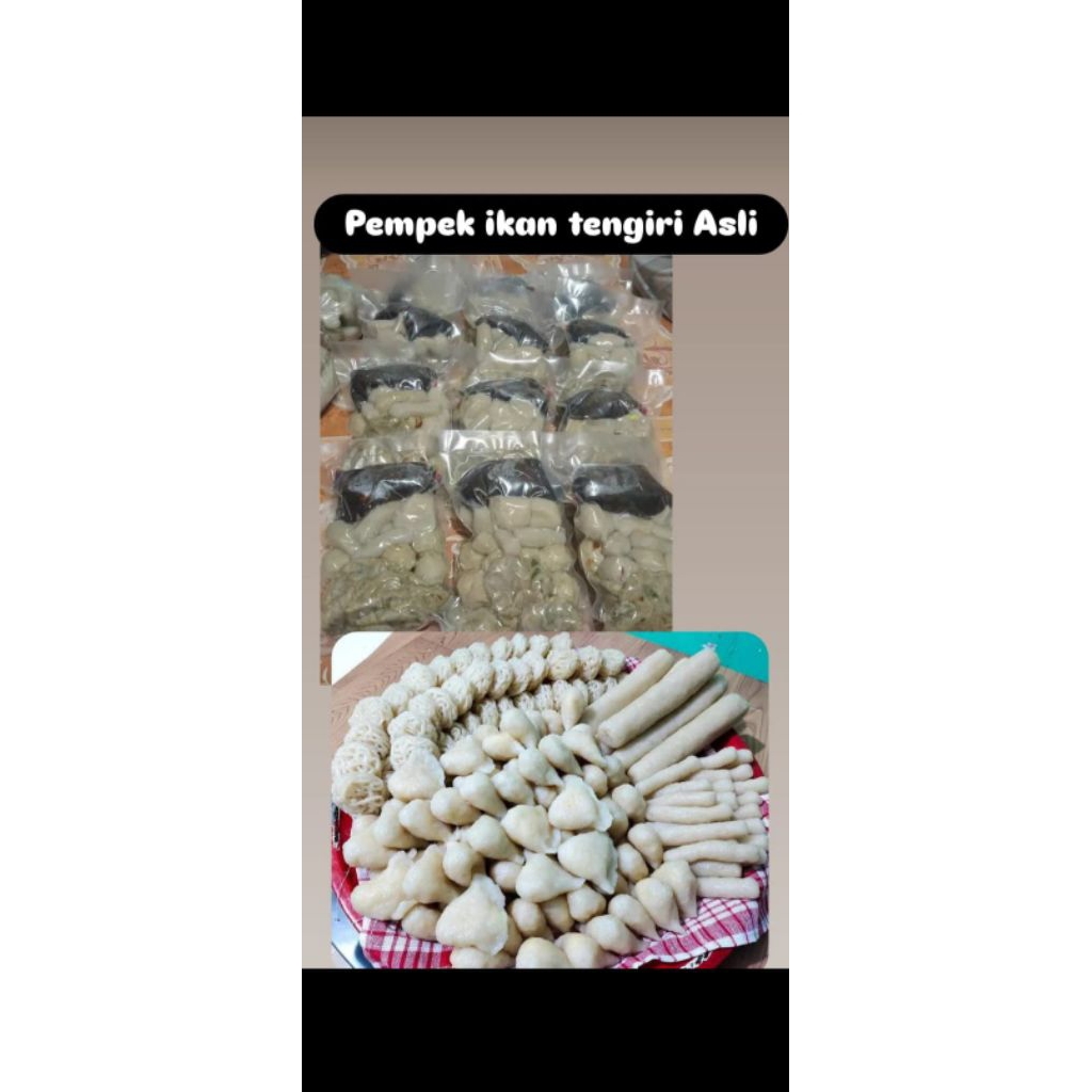 

empek-empek Palembang asli tenggiri